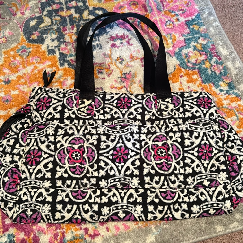 Vera Bradley weekend tote bag